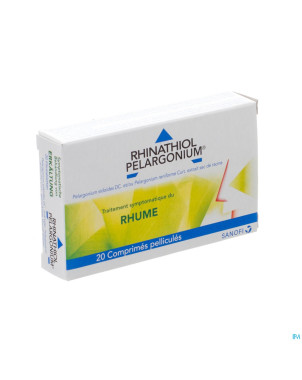Rhinathiol pelargonium comp pell 20
