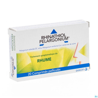 Rhinathiol pelargonium comp pell 20