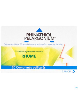 Rhinathiol pelargonium comp pell 20