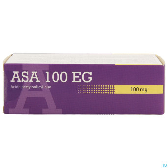 Asa 100 eg comp gastroresist. 168x100mg