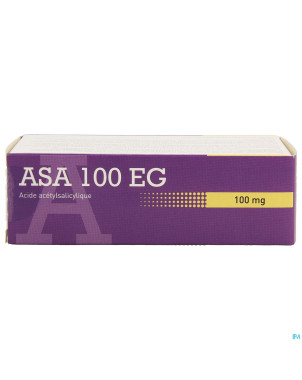 Asa 100 eg comp gastroresist. 168x100mg