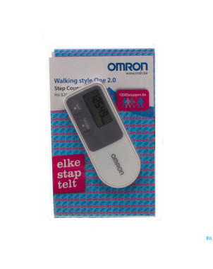 Omron walking style one 2.0 hj320e 10000pas blanc