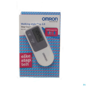 Omron walking style one 2.0 hj320e 10000pas blanc