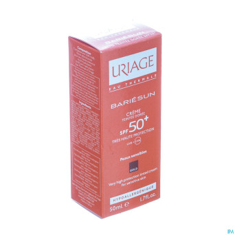 Uriage bariesun cr teintee doree ip50+ p sens 50ml