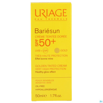 Uriage bariesun cr teintee doree ip50+ p sens 50ml