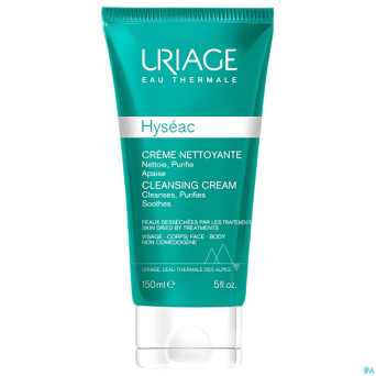Uriage hyseac creme nettoyante pg 150ml