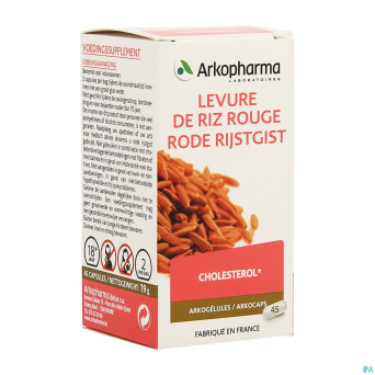 Arkogelules levure de riz rouge  45
