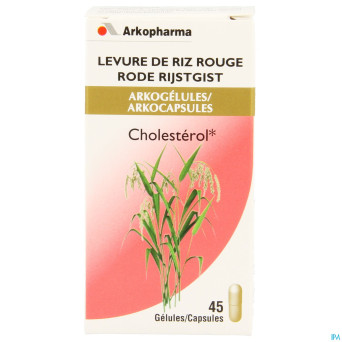 Arkogelules levure de riz rouge  45