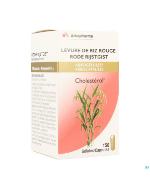 Arkogelules levure de riz rouge 150