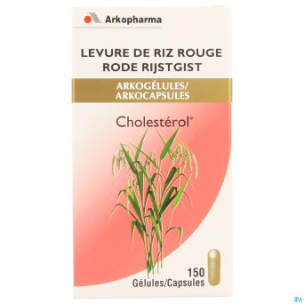Arkogelules levure de riz rouge 150