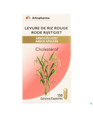 Arkogelules levure de riz rouge 150