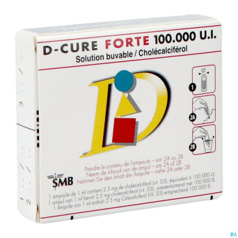 D-cure forte 100.000ui amp 3