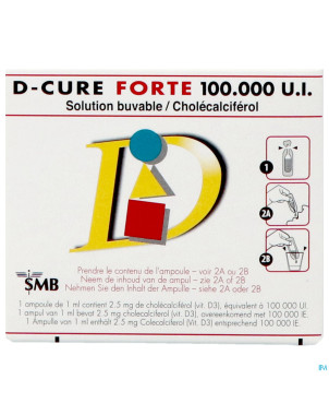 D-cure forte 100.000ui amp 3