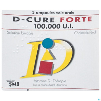 D-cure forte 100.000ui amp 3