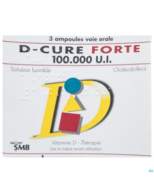 D-cure forte 100.000ui amp 3