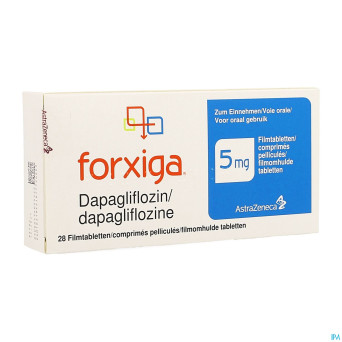 Forxiga  5 mg comp pell 28 x  5 mg