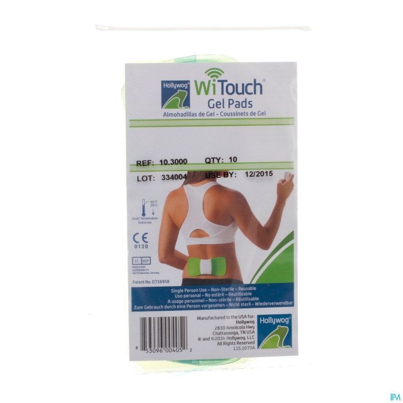 Witouch pro gel pads 10