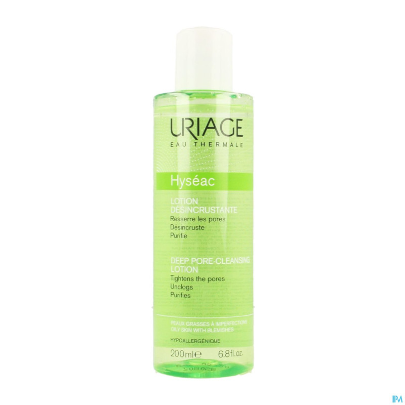 Uriage hyseac lotion desincrustante 200ml