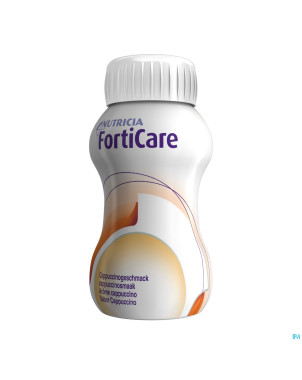Forticare drink cappuccino bouteil. 4x125ml 570716
