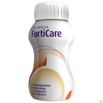 Forticare drink cappuccino bouteil. 4x125ml 570716