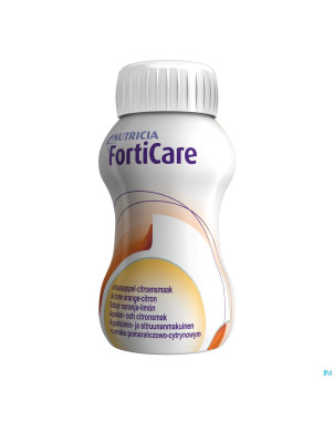 Forticare drink orange-citron  bout.4x125ml 570891