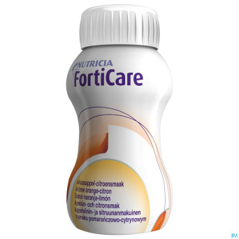 Forticare drink orange-citron  bout.4x125ml 570891