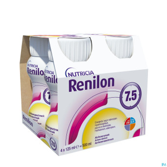 Renilon 7.5 abricot    bouteille 4x125ml 570903