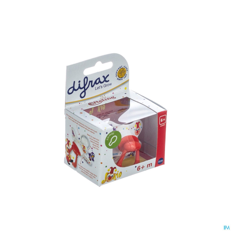 Difrax sucette combi  6+ combi jokie