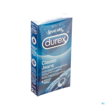 Durex classic jeans condoms 6