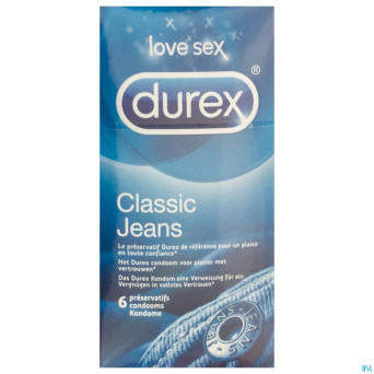 Durex classic jeans condoms 6