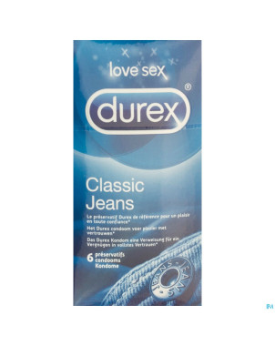 Durex classic jeans condoms 6