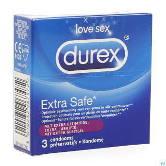 Durex extra safe    preservatifs 3