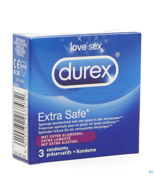 Durex extra safe    preservatifs 3