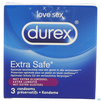Durex extra safe    preservatifs 3