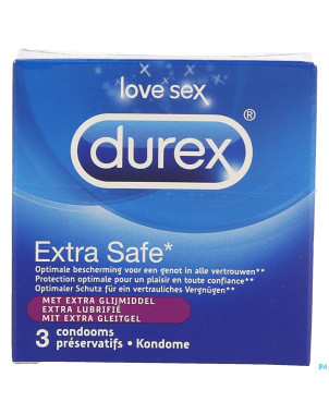 Durex extra safe    preservatifs 3