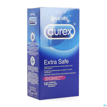 Durex extra safe    preservatifs 12