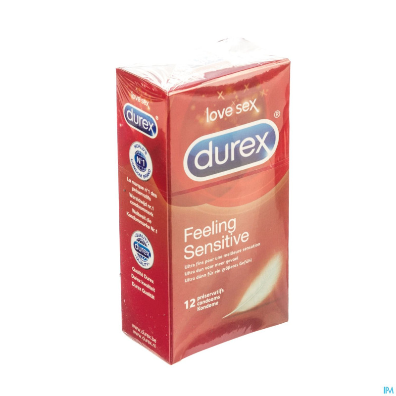 Durex feeling sensitive condoms 12