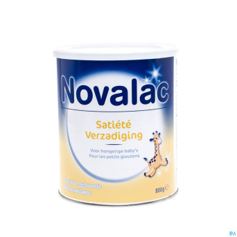 Novalac satiete 0-12m lait nourissons   pdr 800g