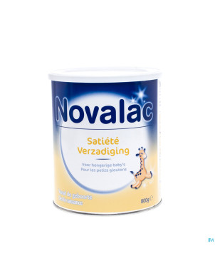 Novalac satiete 0-12m lait nourissons   pdr 800g