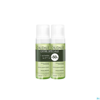 Caudalie demaq mousse nettoyante duo    2x150ml