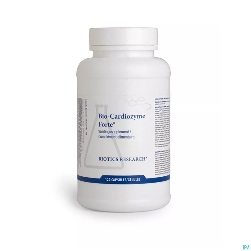 Bio cardiozyme forte biotics   caps 120 energetica