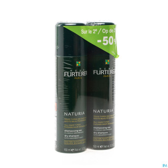 Furterer naturia shampooing sec duo 2x150ml