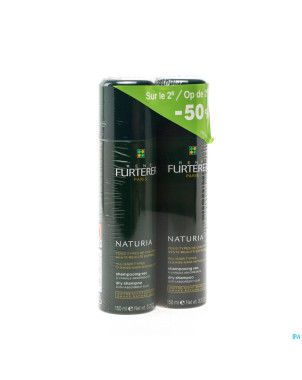 Furterer naturia shampooing sec duo 2x150ml
