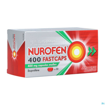 Nurofen 400 fastcaps  caps 30x400mg