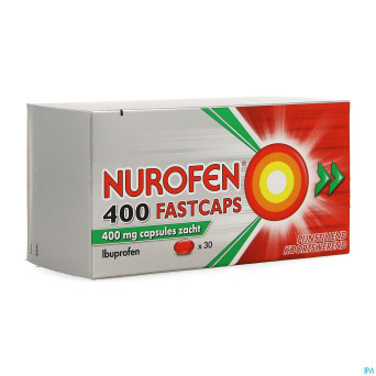 Nurofen 400 fastcaps  caps 30x400mg