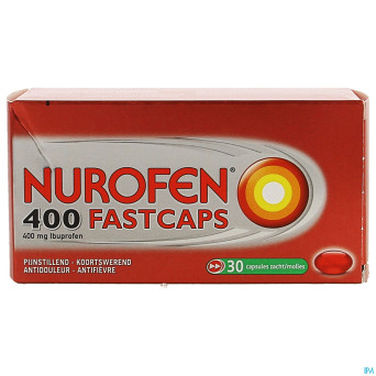 Nurofen 400 fastcaps  caps 30x400mg