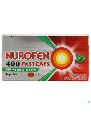 Nurofen 400 fastcaps  caps 30x400mg
