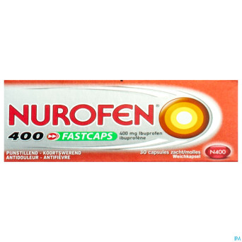 Nurofen 400 fastcaps  caps 30x400mg