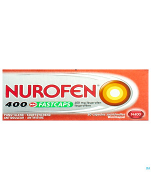 Nurofen 400 fastcaps  caps 30x400mg