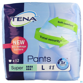 Tena pants super large    12 793612